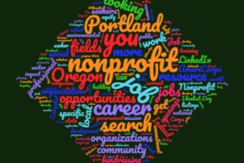 Nonprofit Career Resources wordcloud