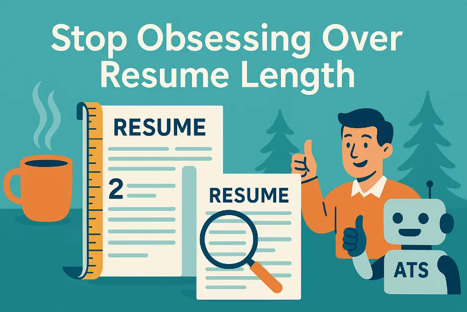 Stop Obsessing Over Resume Length: Our Guide That Actually Makes Sense